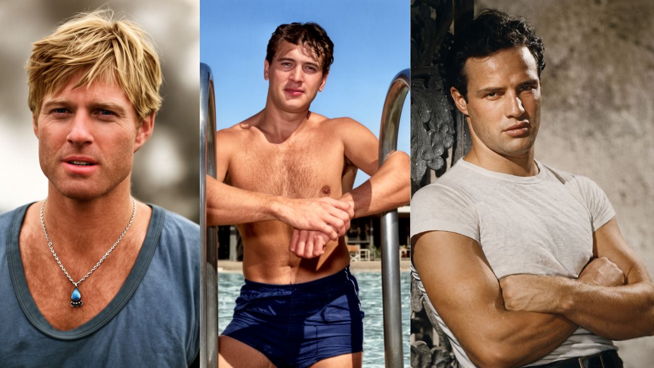 Los 10 galanes más guapos del Hollywood clásico: belleza, secretos y tragedias detrás del mito