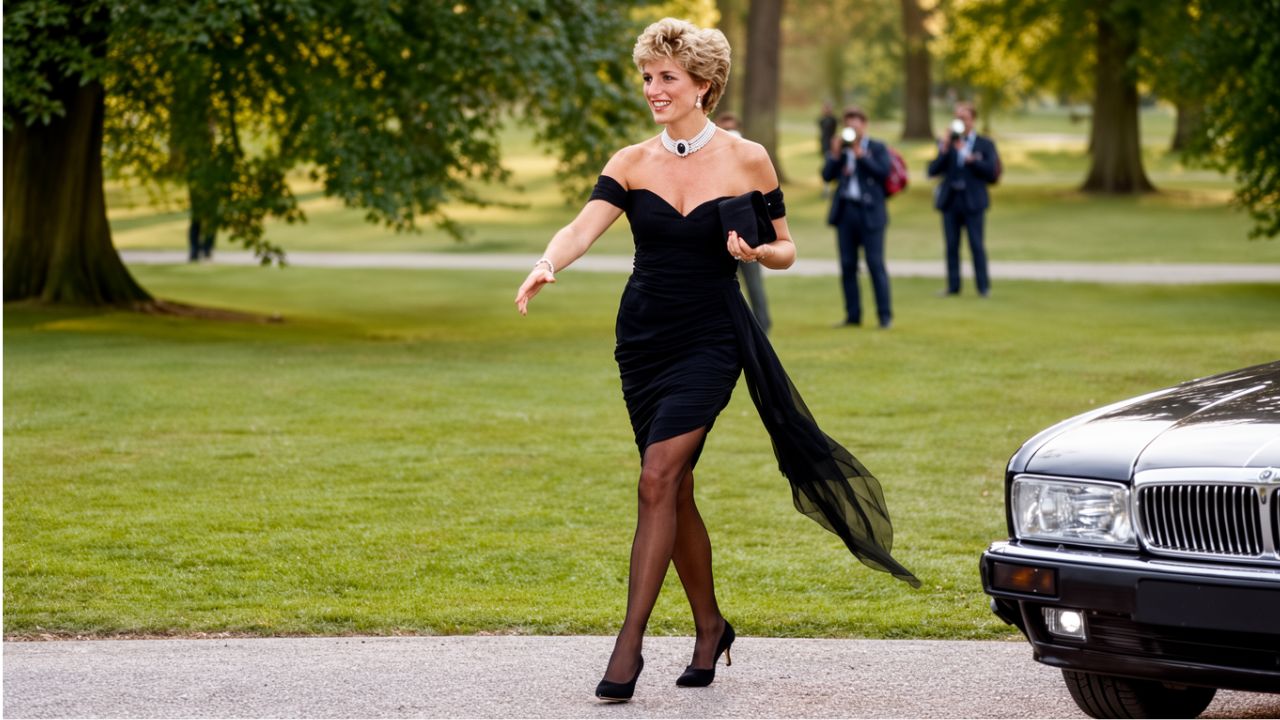 El vestido de la venganza de Lady Di vuelve a subasta: la noche en que un vestido hizo historia